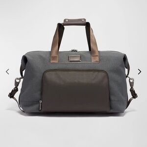 Tumi Alpha Double Expansion Duffel - Dark Gray